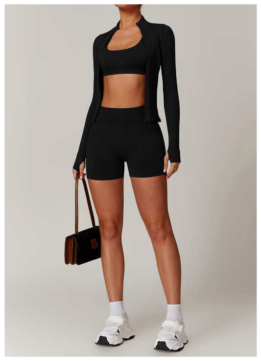 Essential Day-wear Sculpt Seamless High Waisted Cycling Shorts