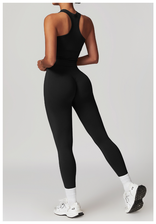 Essential Day-wear Sculpt Seamless High Waisted Butt Lifting Sculpting Seamless Leggings Yoga Pant