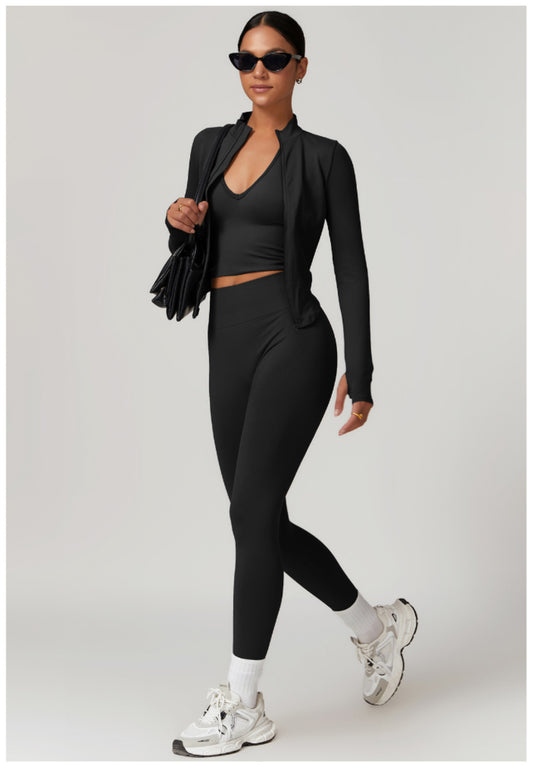 Essential Day-wear Zip Sculpt Seamless Jacket