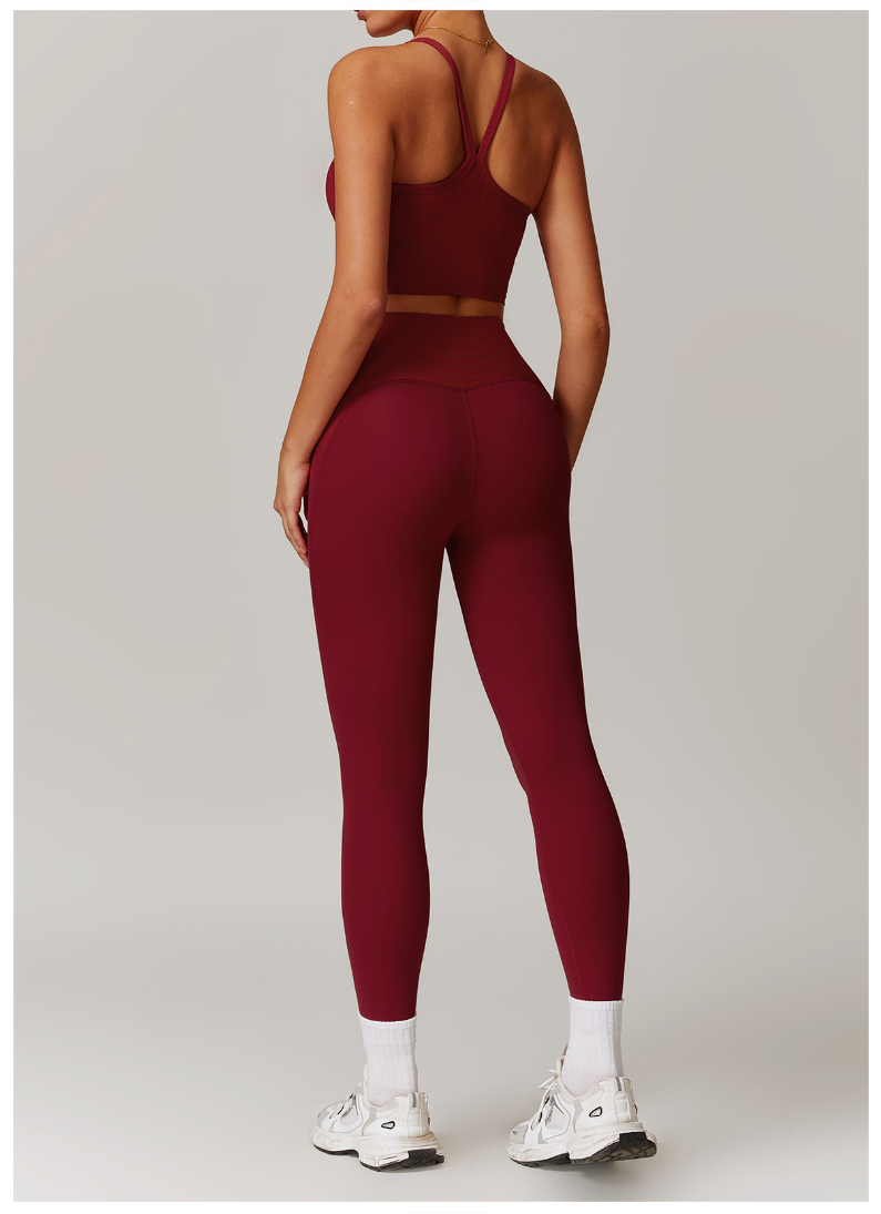 Essential Day-wear Ripped High Waisted Leggings Yoga Pant