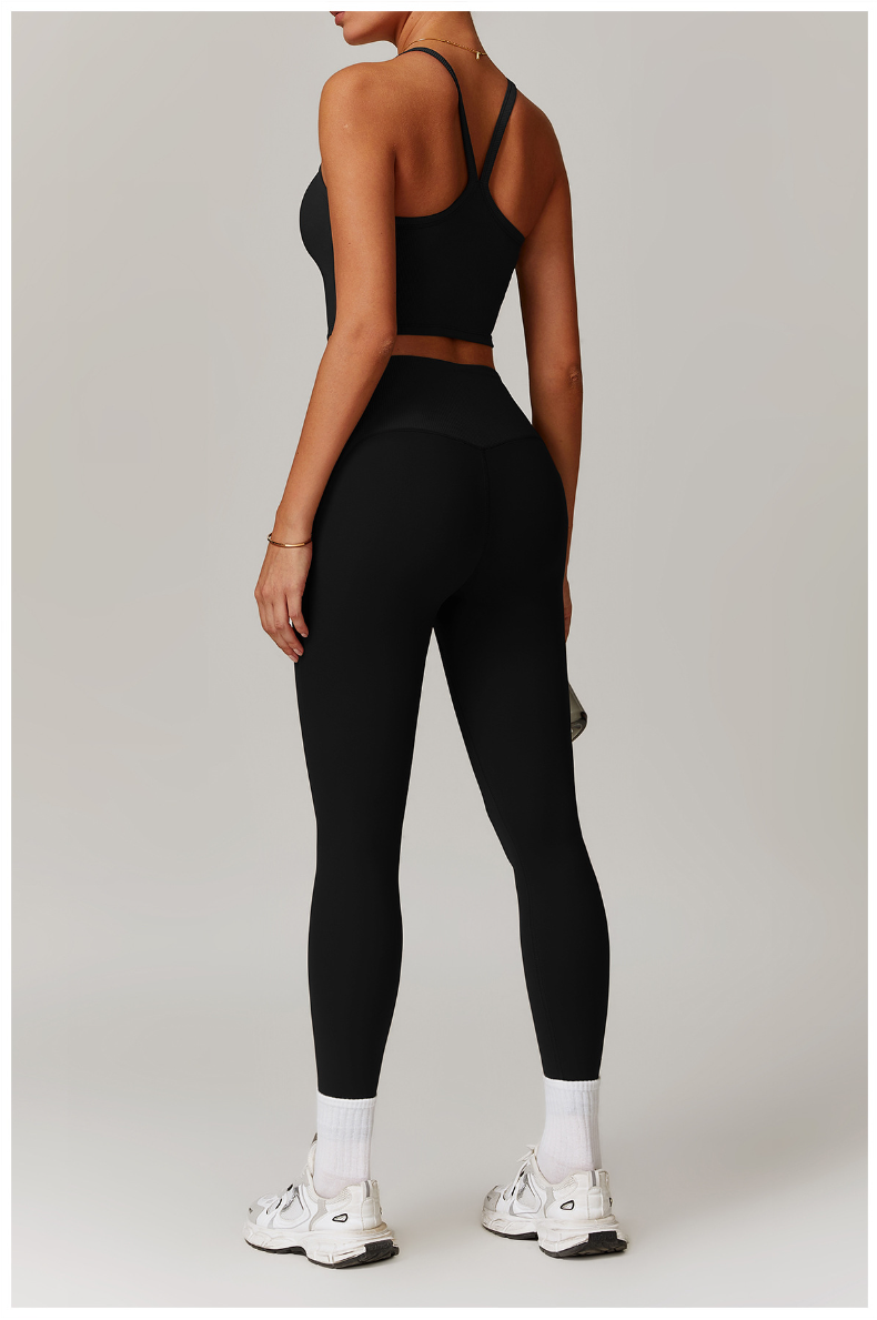 Essential Day-wear Ripped High Waisted Leggings Yoga Pant