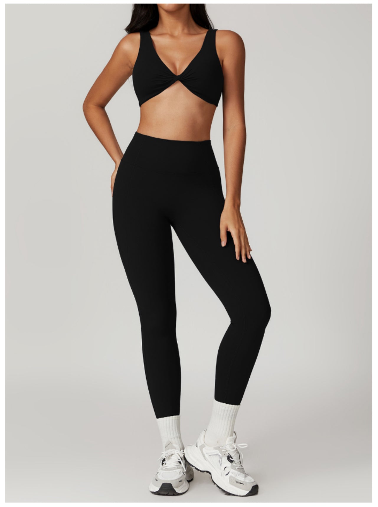 The Ultimate 7 Piece Essential Day-wear Essential Set - Including Landon - wear High Waisted Naturally Lifting Leggings and Viral Split Hem&nbsp;Yoga Pant, Sports Bra, Vest, Cycling Shorts and Tennis Skirt